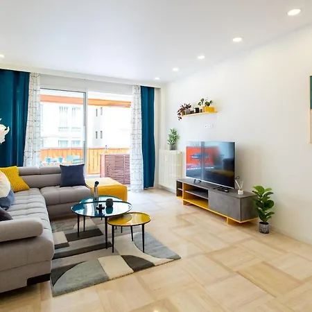 Apartment L38 Hobeika Fleur 7min Walk To Beach,free Park,balc&ac