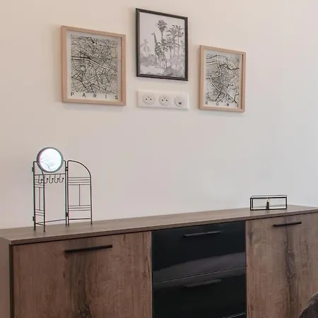 アパート L38 Hobeika Fleur 7min Walk To Beach,free Park,balc&ac ニース